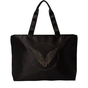 Victoria's Secret Black Tote with Gold Design Limited Edition